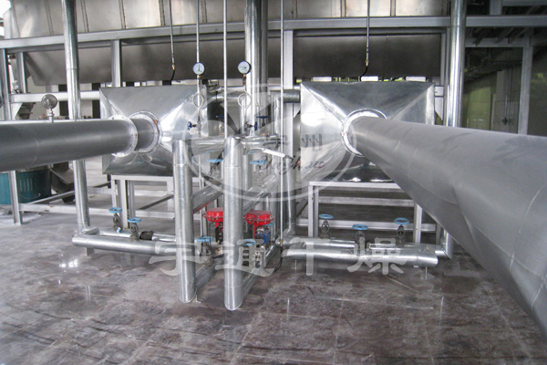 香蘭素沸騰床干燥生產線